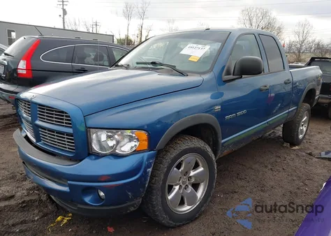 2005 Dodge Ram 1500 Slt/Laramie from USA, damaged, VIN 1D7HU18D55S103436